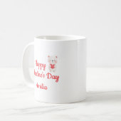 Happy Valentine’s Day Cute Love Mug Koffiemok (Voorkant links)