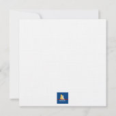 Happy Valentine’s Day Golden Dogs Flat Card (Achterkant)