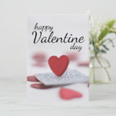 Happy Valentine’s Day Kaart (Staand voorkant)