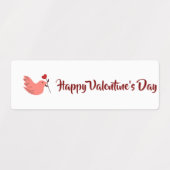 Happy Valentine’s Day Labels with Cute Icons (Design 1)