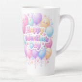 Happy Valentine’s Day Mug – Cute Love Gift Latte Mok (Rechts)