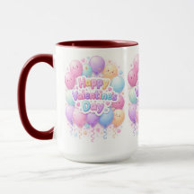 Happy Valentine’s Day Mug – Cute Love Gift