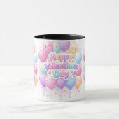 Happy Valentine’s Day Mug – Cute Love Gift Mok (Midden)