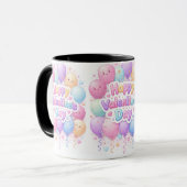 Happy Valentine’s Day Mug – Cute Love Gift Mok (Voorkant links)