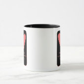 Happy Valentine’s Day Mug | Pink Heart Design Mok (Midden)