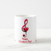 Happy Valentine’s Day Music of Love Koffiemok (Center)