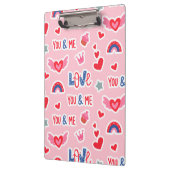 Happy Valentine’s Day Red Heart Art Romantic Lover Klembord (Links)