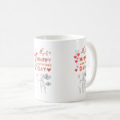 Happy Valentine’s Day – Romantic Couple Koffiemok (Voorkant rechts)