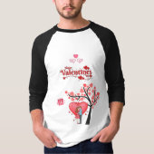 Happy Valentine’s Day – Romantic Couple  T-shirt (Voorkant)