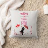 Happy Valentine’s Day – You and Me Romantic Love Kussen (Deken)