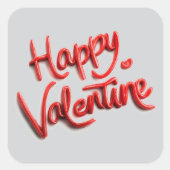 Happy Valentine Stickers for Cards & Gifts (Voorkant)