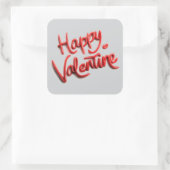 Happy Valentine Stickers for Cards & Gifts (Tas)