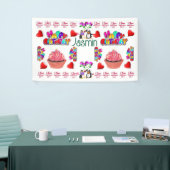 Happy Valentine Vinal Banner, Happy Birthday Banne Spandoek (Beurs)