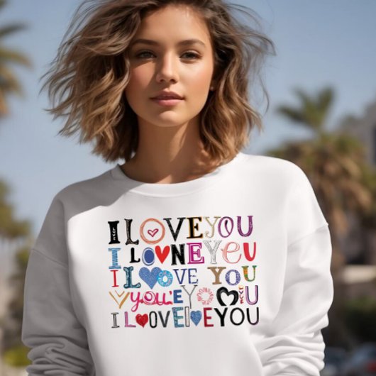 Happy ValentineDay Women Sweatshirt 