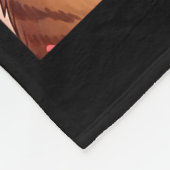 Happy Valentines 2026 Cute Cat Capybara Party Art  Fleece Deken (Hoek)