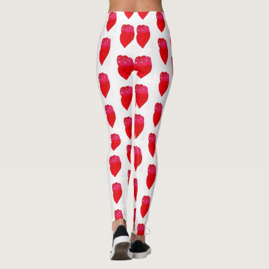 HAPPY VALENTINES DAAG MET VERLICHTE LEGGINGS (Achterkant)