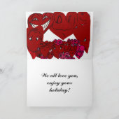 HAPPY VALENTINES DAAG VAN ONS ALLEMAAL KAART (Binnen)