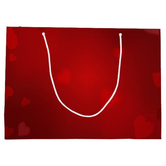 HAPPY VALENTINE'S DAG GROTE HARTBOKEH GROOT CADEAUZAKJE (Achterkant)