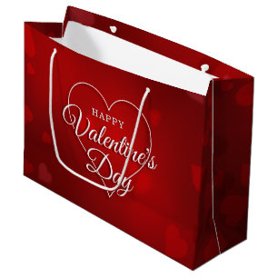 HAPPY VALENTINE'S DAG GROTE HARTBOKEH GROOT CADEAUZAKJE