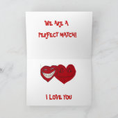 HAPPY VALENTINES DAG kaart (Binnen)