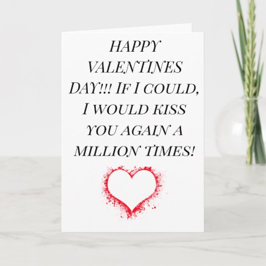 HAPPY VALENTINE'S DAG OP je speciale persoon Feestdagen Kaart (Voorkant)