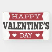 Happy Valentines dag Spandoek (Horizontaal)