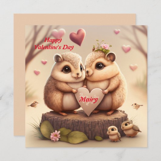 Happy Valentine's Day (Voorkant / Achterkant)