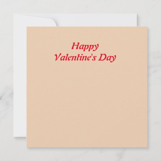 Happy Valentine's Day (Achterkant)