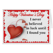 Happy Valentine's Day (Voorkant Horizontaal)