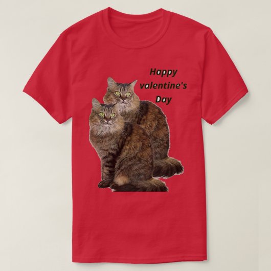 happy valentines day 2022 Sticker T-shirt (Design voorkant)