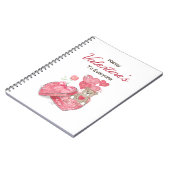 Happy Valentine's Day 2023 - Love Afbeeldingen Tre Notitieboek (Linkerzijde)