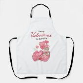 Happy Valentine's Day 2023 - Love Afbeeldingen Tre Schort (Voorkant)