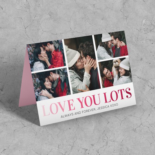 Happy Valentines Day 5 Foto Feestdagen Kaart