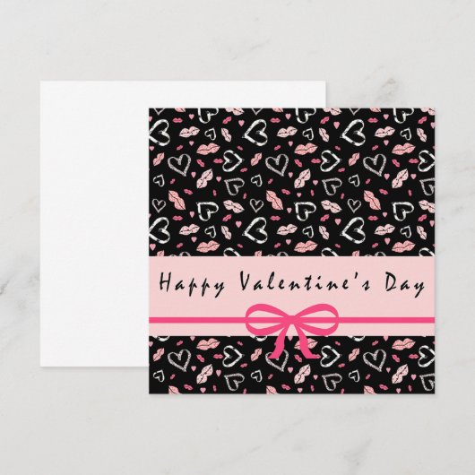 Happy Valentine's Day Aankondiging (Voorkant / Achterkant)