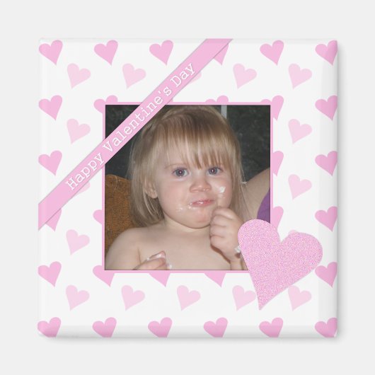 Happy Valentine's Day Afbeelding Magnet (Voorkant)
