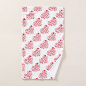 Happy Valentines Day Bad Handdoek (Handdoek)