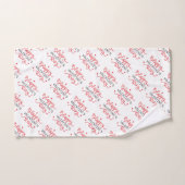 Happy Valentines Day Bad Handdoek (Handdoek)