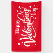 Happy Valentine's Day banner (Verticaal)