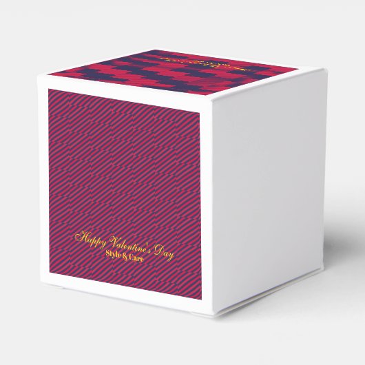 Happy Valentine's Day Bedankdoosjes (Achterkant)