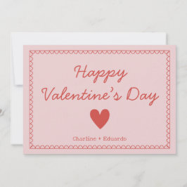 Happy Valentines Day Bedankkaart