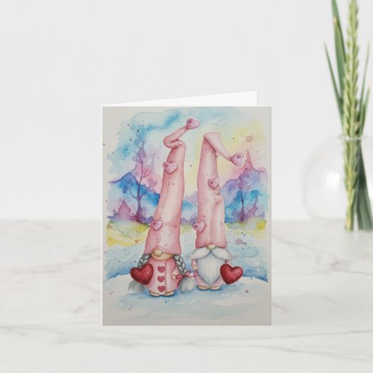 Happy Valentine's Day  Bedankkaart (Voorkant)