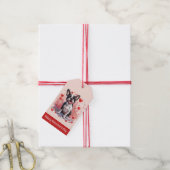 Happy Valentines Day Boston Terrier Dog Cadeaulabel (Met Touw)