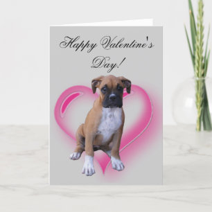 Happy Valentine's Day Boxer wenskaart Feestdagen Kaart
