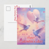 Happy Valentine's Day Briefkaart (Voorkant / Achterkant)