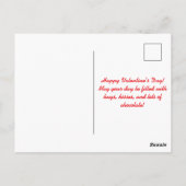 Happy Valentine's Day Briefkaart (Achterkant)