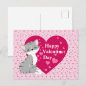 Happy Valentines Day Briefkaart (Voorkant / Achterkant)