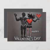 Happy Valentines Day Briefkaart (Voorkant / Achterkant)