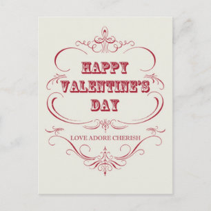  Happy Valentine's Day Briefkaart