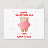 Happy Valentines Day Briefkaart (Voorkant)