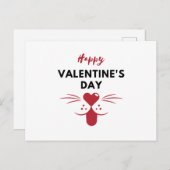 Happy Valentines Day Briefkaart (Voorkant / Achterkant)